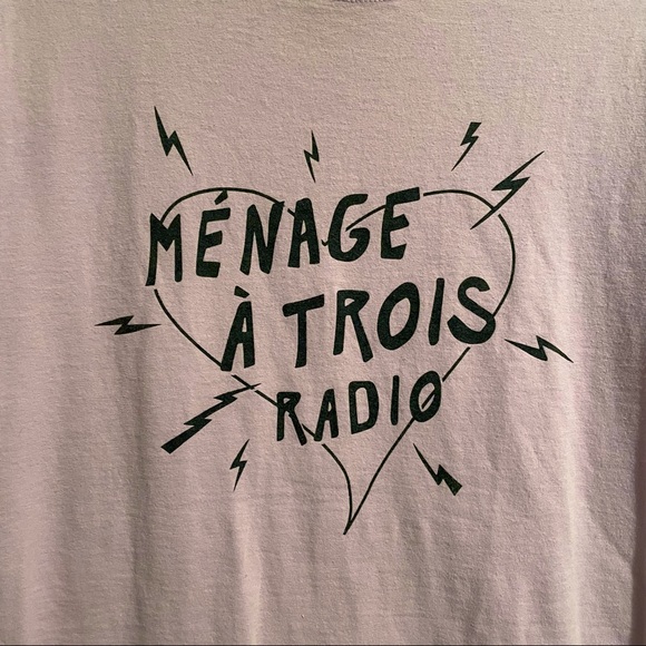 Ménage a Trois Radio T-Shirt - Picture 3 of 4